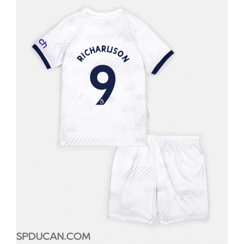 Dječji Nogometni Dres Tottenham Hotspur Richarlison Andrade #9 Domaci 2023-24 Kratak Rukav (+ Kratke hlače)